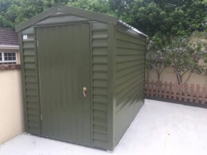 Small garden shed by UrbanGardenSheds.ie