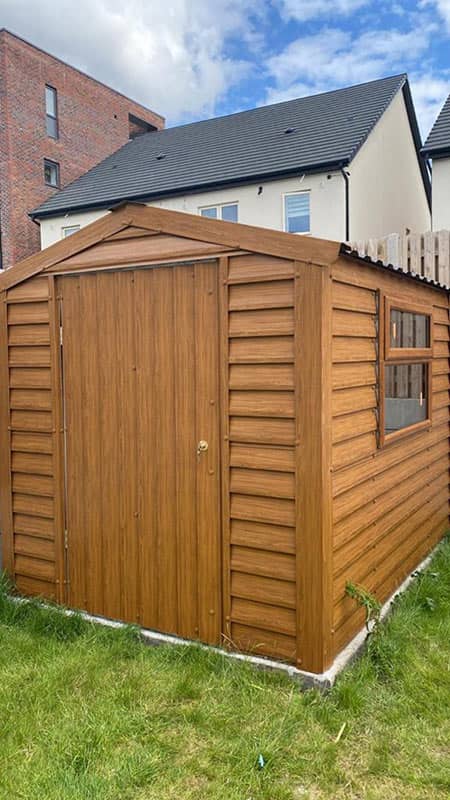 Small PVC garden shed by Urban Garden Sheds - Dublin