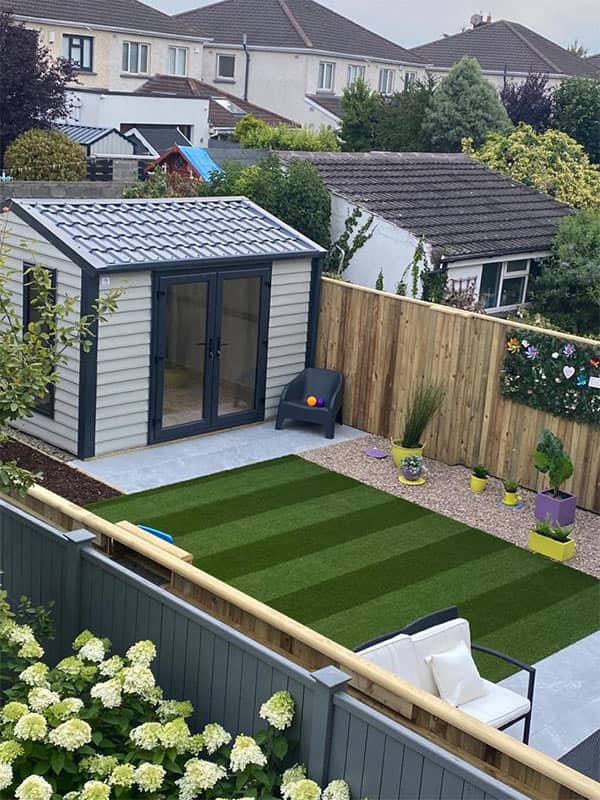 Small PVC garden room by Urban Garden Sheds - Dublin